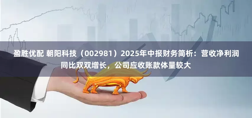 盈胜优配 朝阳科技（002981）2025年中报财务简析：营收净利润同比双双增长，公司应收账款体量较大